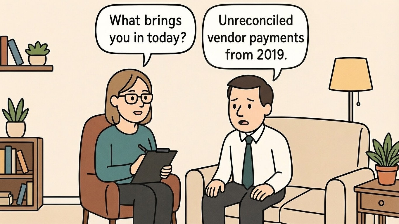 I thought I was bad at this. Turns out the process is.